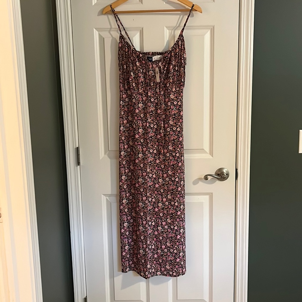 NWT old navy cami midi dress